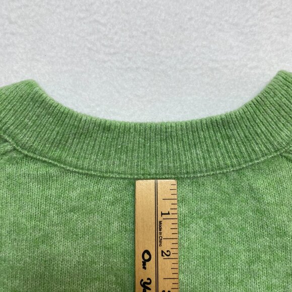 Aerie Unreal Oversized Sweater V-Neck Women's PS Green Super Soft NWT $59 - Picture 13 of 13